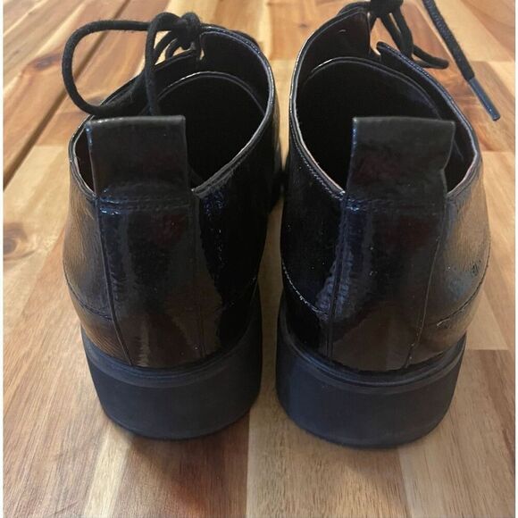 Franco Sarto Black Oxford Shoes - Picture 2 of 6